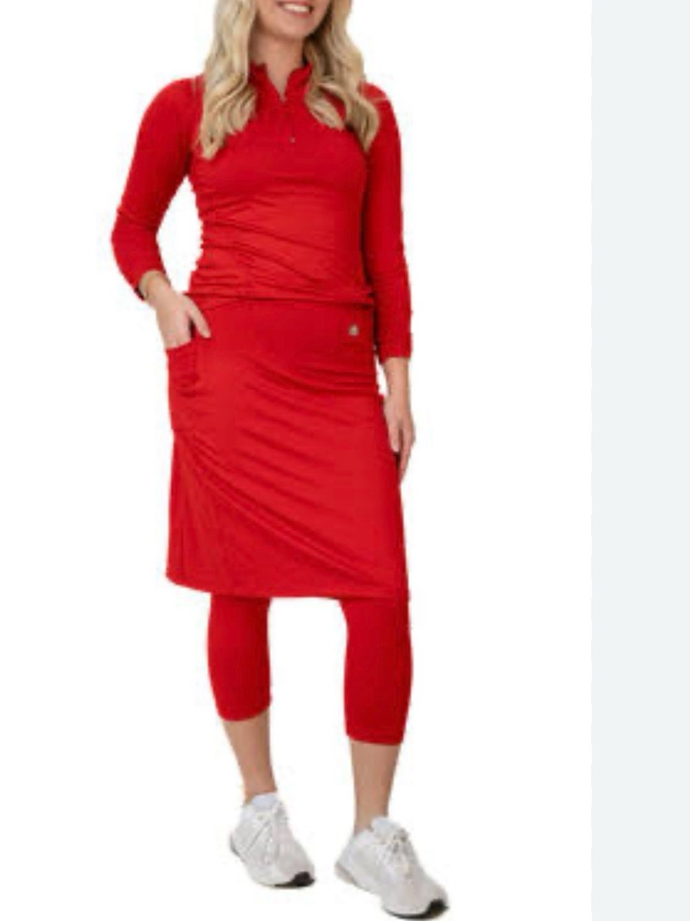 SNOGA ATHLETIC SHIRT AND SKIRT SET